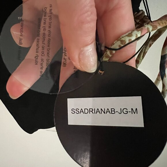 NWT: Sommer Swim Cheeky Bikini Bottoms Size Medium - Picture 7 of 16